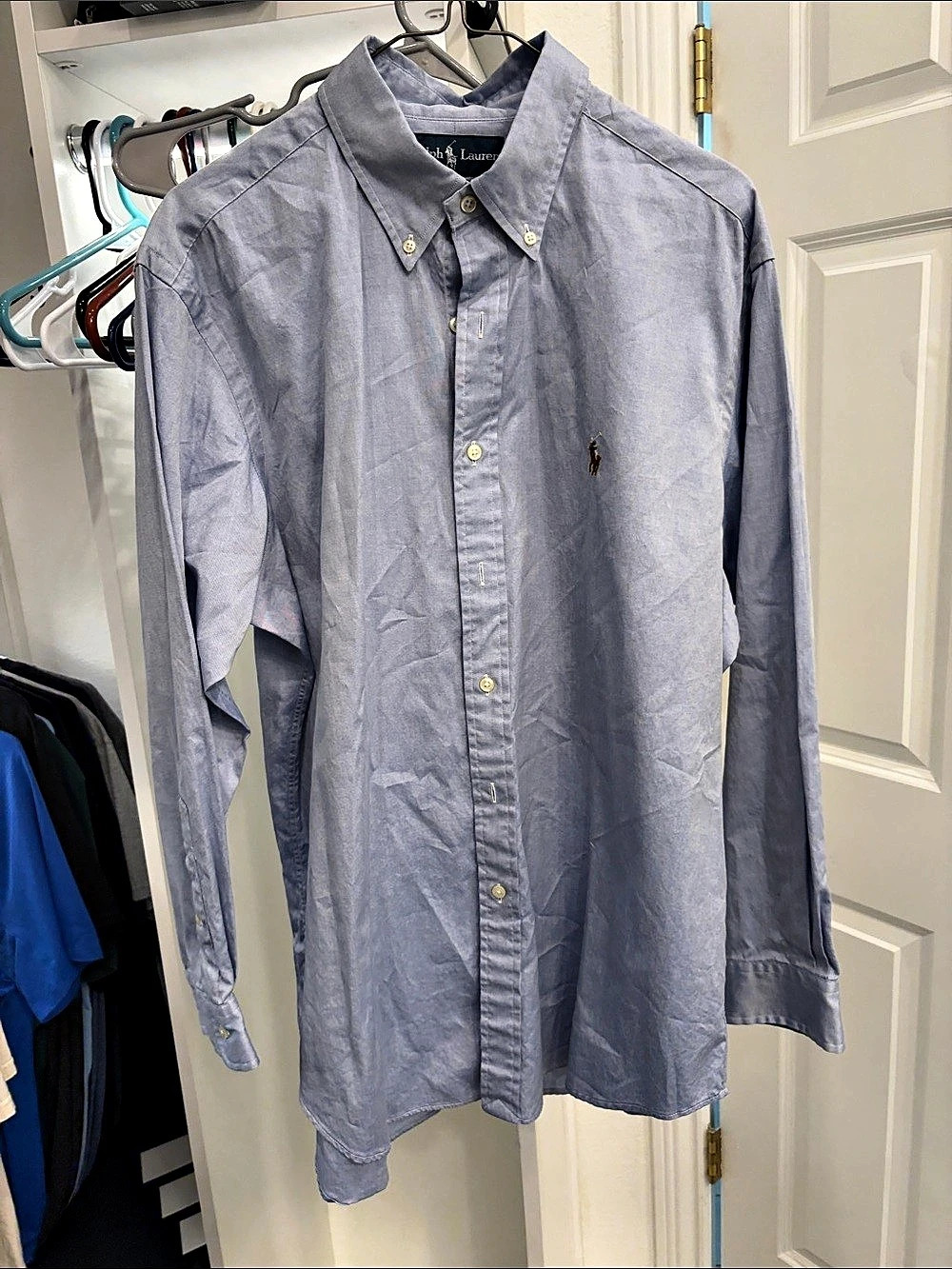 Ralph Lauren Classic Fit Oxford Shirt Blue Button-Down